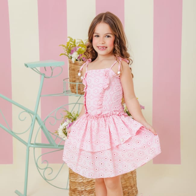 Vestido Lara rosa