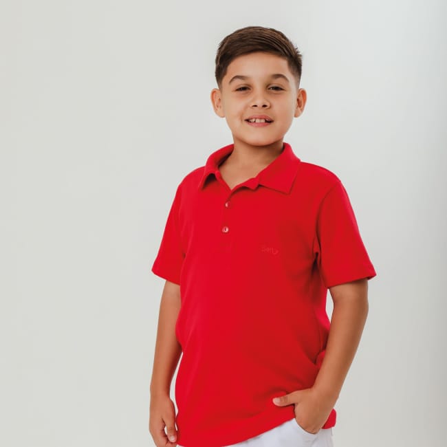 Polo Will vermelha